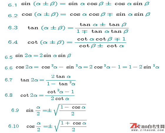 2019年成考高起點(diǎn)《數(shù)學(xué)》重要知識(shí)點(diǎn)（5）